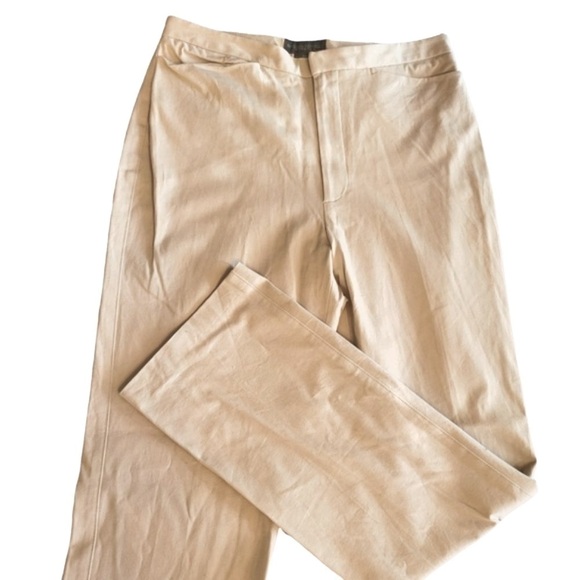 Banana Republic Stretch Straight Leg Flat Front Pants, Women - Picture 1 of 7